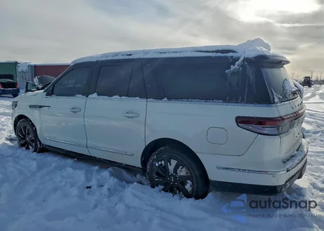 2024 Lincoln Navigator L Black Label z USA, uszkodzony, nr VIN 5LMJJ3TG3REL01639